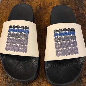 Coach Sport Slides Coach men’s  7/women’s 8.5